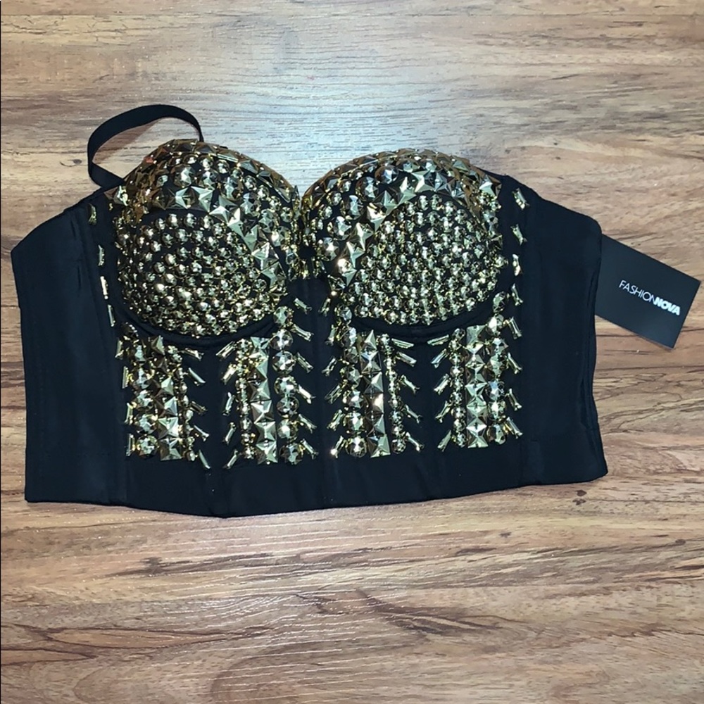 Baddie Goddess Bustier Top